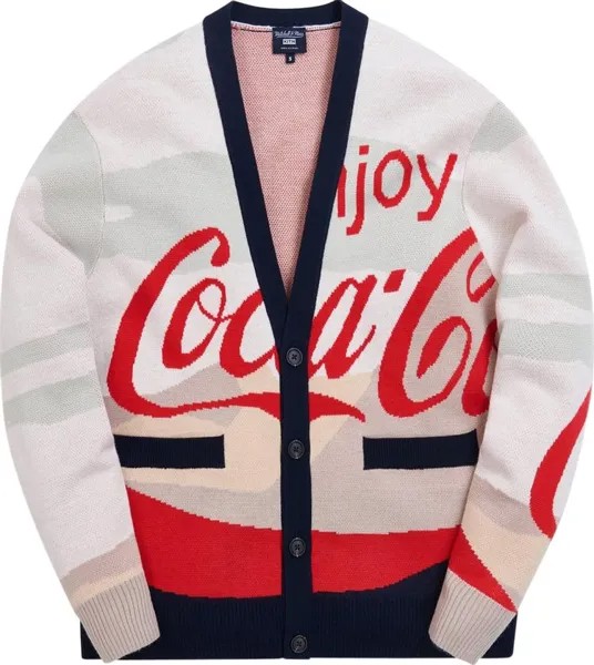 Кардиган Kith x Coca-Cola x Mitchell & Ness Coke Mountains Cardigan 'Multi', разноцветный