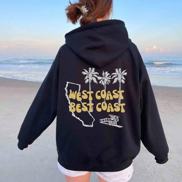 Женская худи West Coast Best Coast
