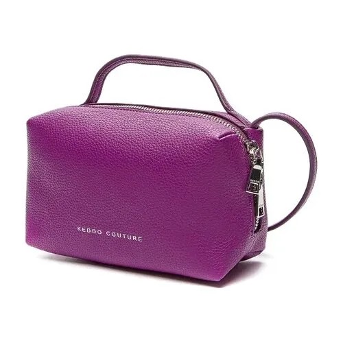 Сумка  кросс-боди KEDDO повседневная, внутренний карман, регулируемый ремень, фиолетовый