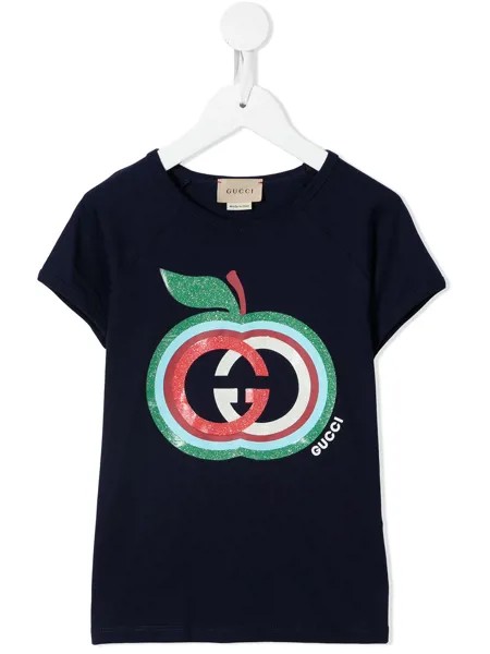 Gucci Kids футболка с логотипом