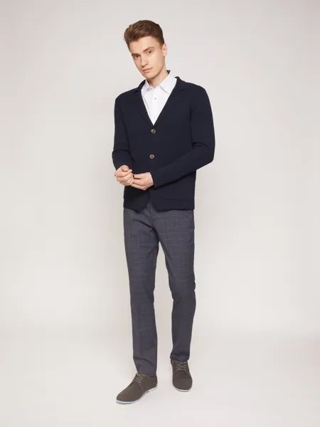 Кардиган мужской Zolla z0113264630135900 синий XL