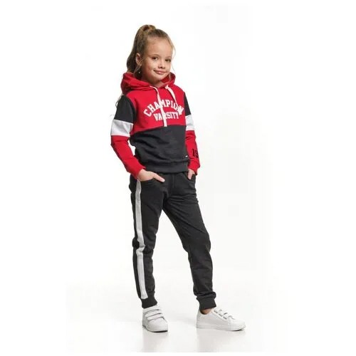 Спортивный костюм для девочки Mini Maxi, модель 7250, цвет красный, размер 122
