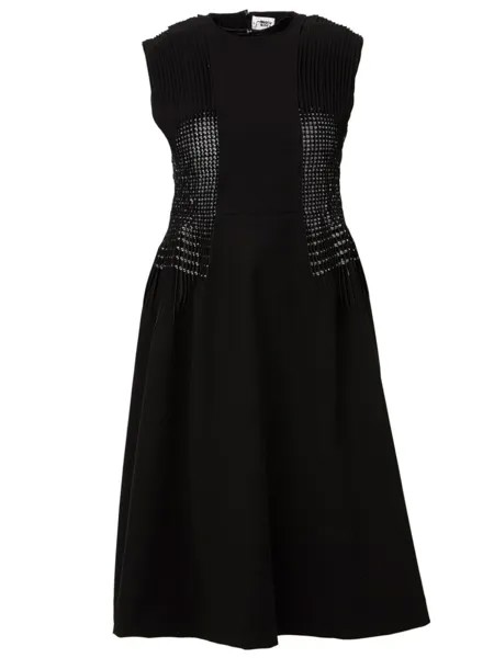 Noir Kei Ninomiya расклешенное платье, черный