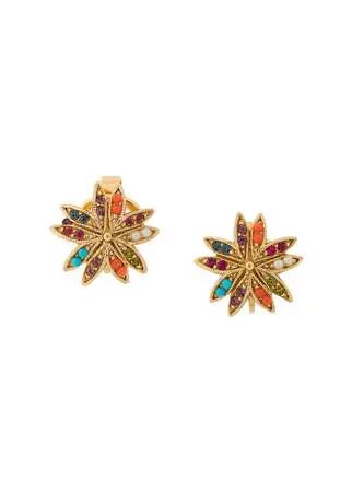 Susan Caplan Vintage D'Orlan Colourful Star Clip-On Earrings