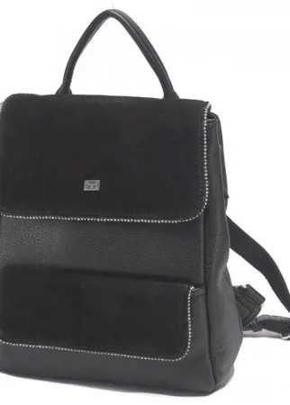 Женский рюкзак экокожа(искусственная кожа) + натуральная замша Velina Fabbiano 523013