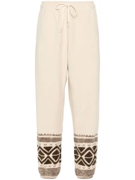 Polo Ralph Lauren спортивные брюки из шерпы, нейтральный цвет