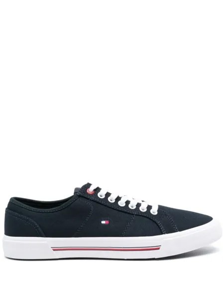 Tommy Hilfiger кеды с логотипом, синий