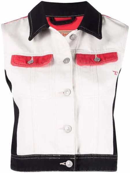 Diesel джинсовый жилет De-Slimmy-SM