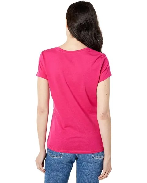 Футболка U.S. POLO ASSN. Crew Neck Signature Graphic Tee, цвет Pink Peacock