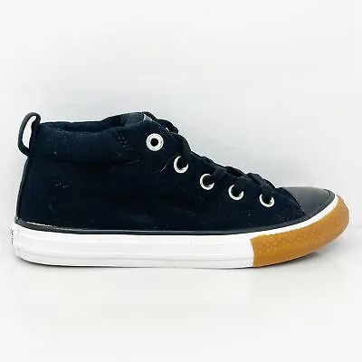 Converse Boys CT All Star Street Mid 661908F Черные повседневные кроссовки, размер 3