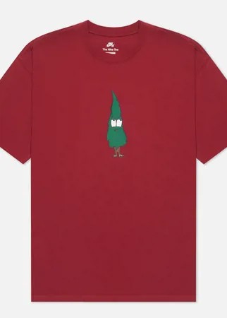 Мужская футболка Nike SB Firry, цвет бордовый, размер XL