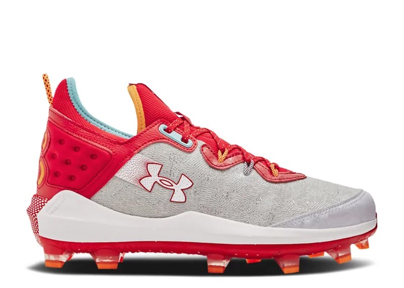 Кроссовки Under Armour Harper 8 Elite Tpu 'White Red', красный