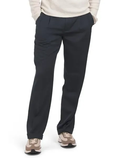 Меланжевые брюки с двойной складками Perry Ellis Portfolio, цвет Twilight