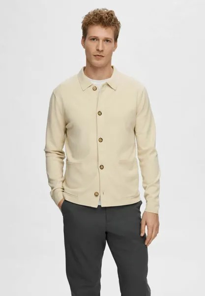 Кардиган Selected Homme, цвет fog