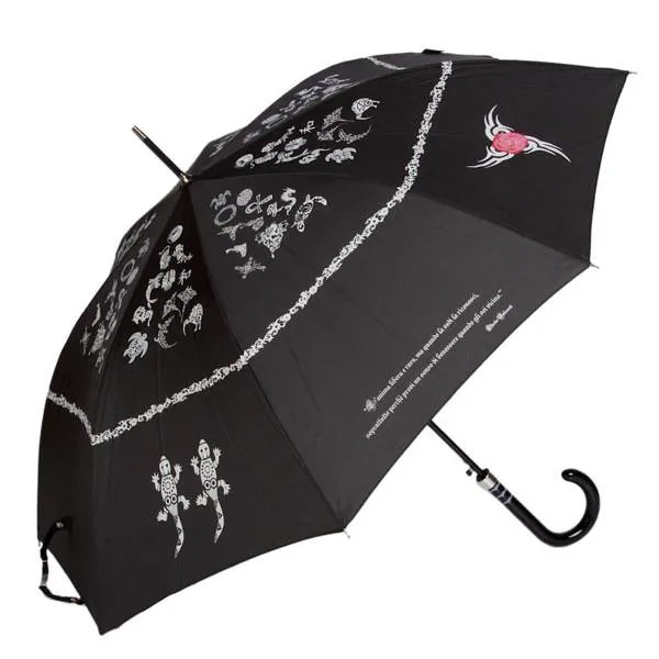 Зонт-трость женский полуавтоматический Emme M387-LA nero