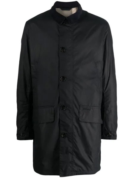 Barbour непромокаемый плащ Mac, синий