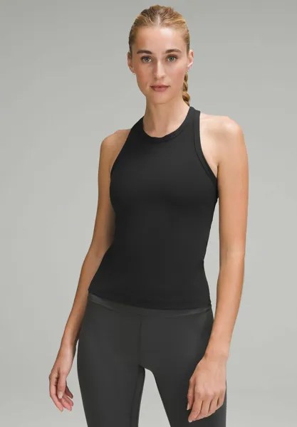 Топ Align Waist-Length Racerback lululemon, черный