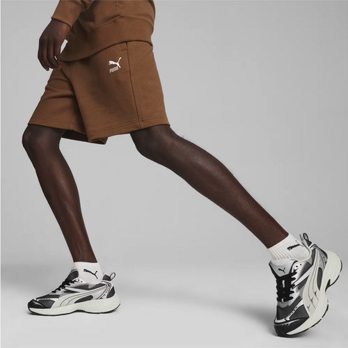 Шорты PUMA Classics, размер XXS, коричневый
