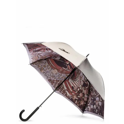Зонт-трость ELEGANZZA, коричневый