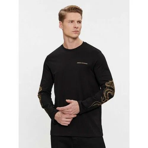 Лонгслив Armani Exchange, размер L [INT], черный