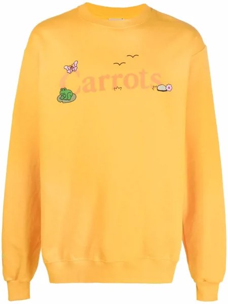 Carrots толстовка с логотипом