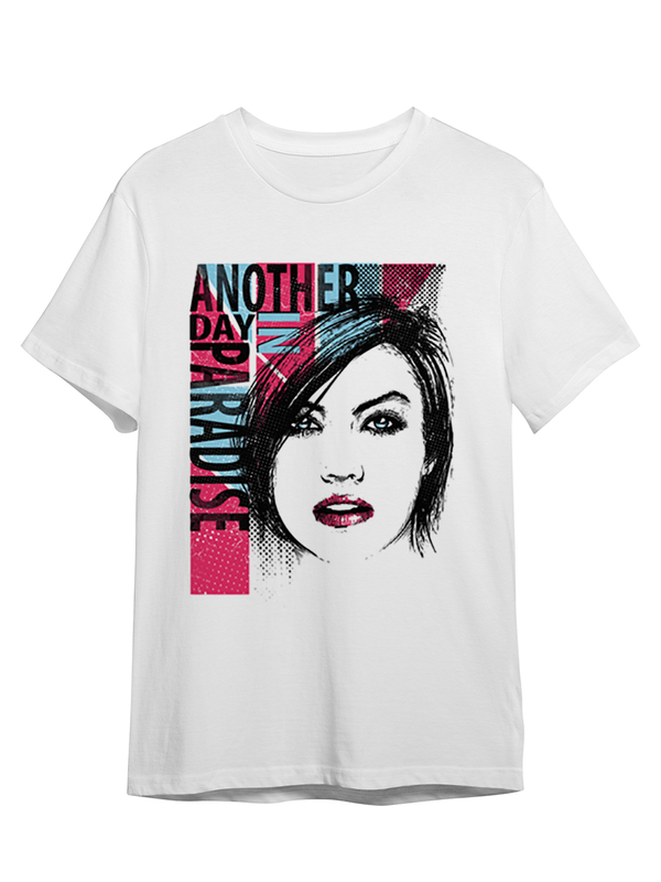 Футболка унисекс СувенирShop Абстракция Another Day in Paradise /Girl 195 белая XL (50-52)