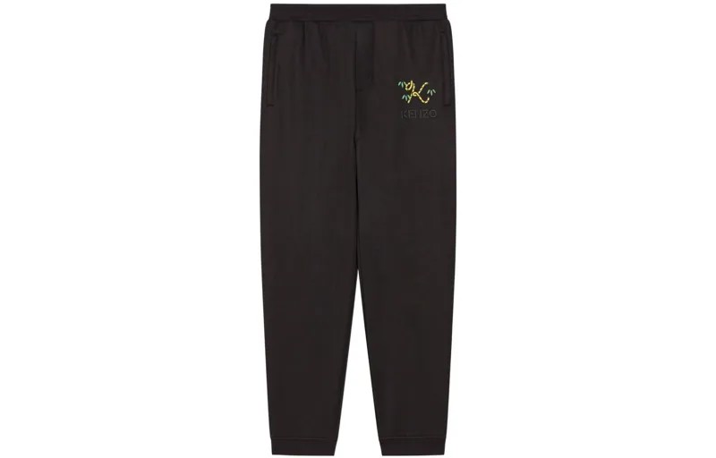KENZO Мужские спортивные штаны, цвет Black