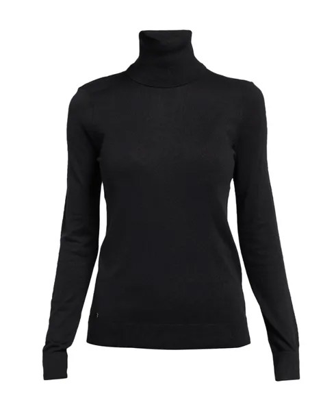 Пуловер с высоким воротником Lauren Ralph Lauren, черный