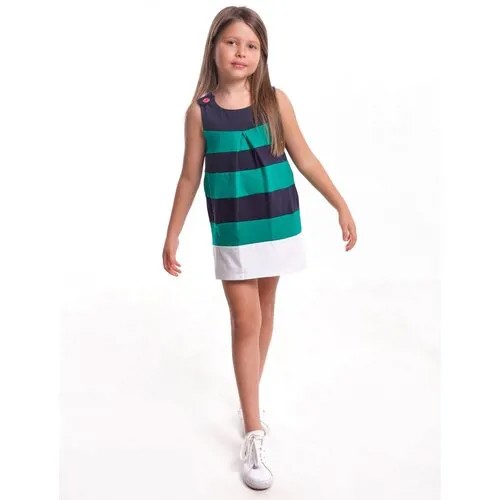 Платье Mini Maxi, хлопок, размер 92, мультиколор