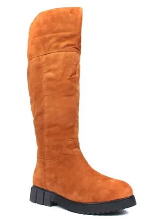 Сапоги ботфорты  VITACCI, полнота G, размер 35, оранжевый
