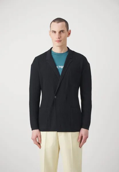 Кардиган Giacca Emporio Armani, цвет blu navy