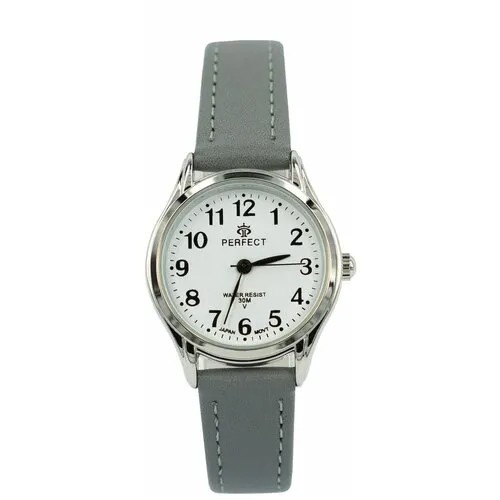 Perfect часы наручные, кварцевые, на батарейке, женские, металлический корпус, кожаный ремень, металлический браслет, с японским механизмом LX017-010-2