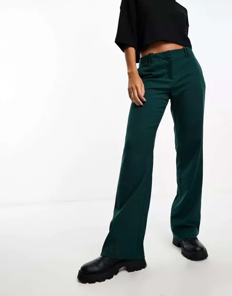 Темно-зеленые брюки Monki на заказ