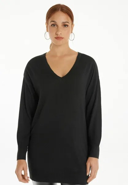 Вязаный свитер Tezenis, цвет schwarz black