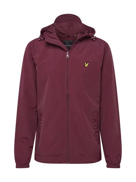 Межсезонная куртка Lyle & Scott, бургундия