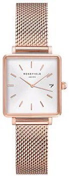 Fashion наручные  женские часы Rosefield QMWMRG-Q040. Коллекция Boxy XS