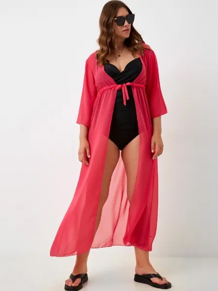 Пляжная туника женская Rosedena Par19068 красная XXL INT