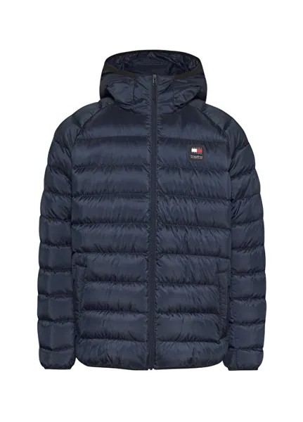 Нормальная темно-синяя мужская куртка DM0DM17882C1G Tommy Jeans, темно-синий