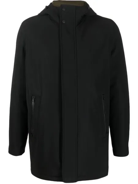 Herno парка Metropolitan с капюшоном, черный