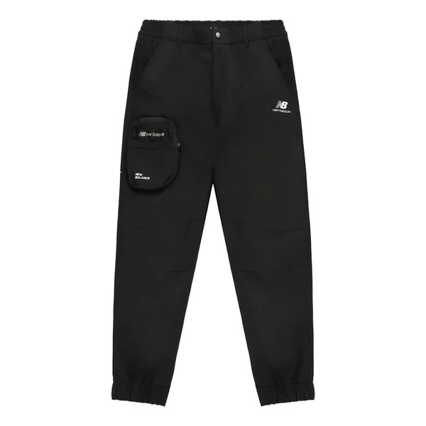 Брюки карго джоггеры New Balance, черный