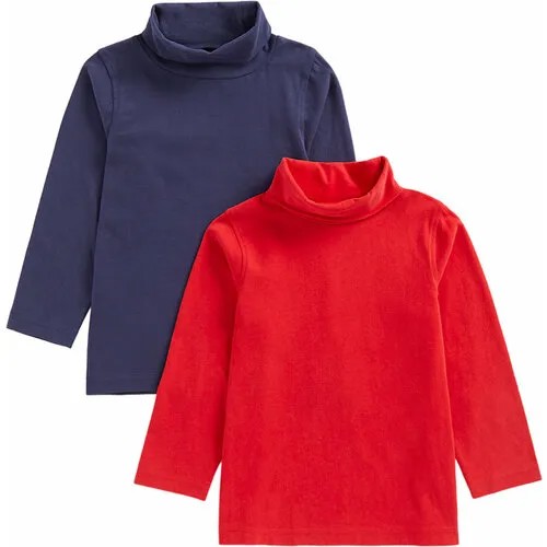 Водолазка mothercare, размер 86, красный/синий