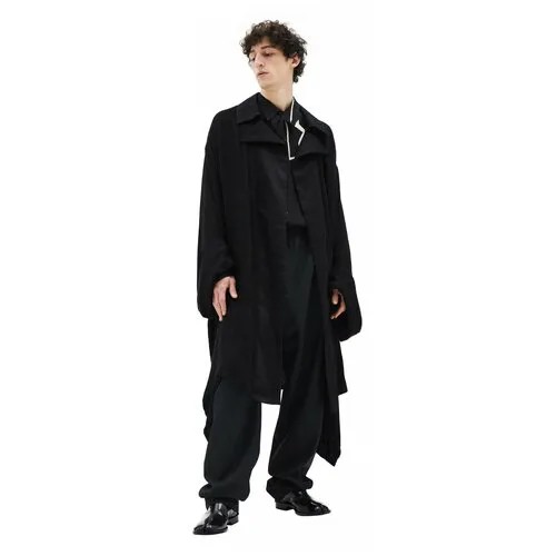 Yohji Yamamoto Пальто с объемными рукавами 1