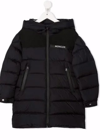 Moncler Enfant пуховик с логотипом