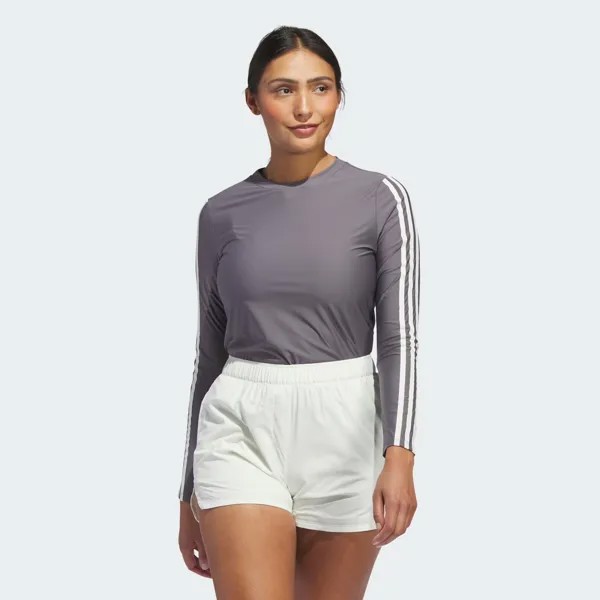 Ultimate365 Рубашка с длинным рукавом TWISTKNIT Adidas, цвет Charcoal