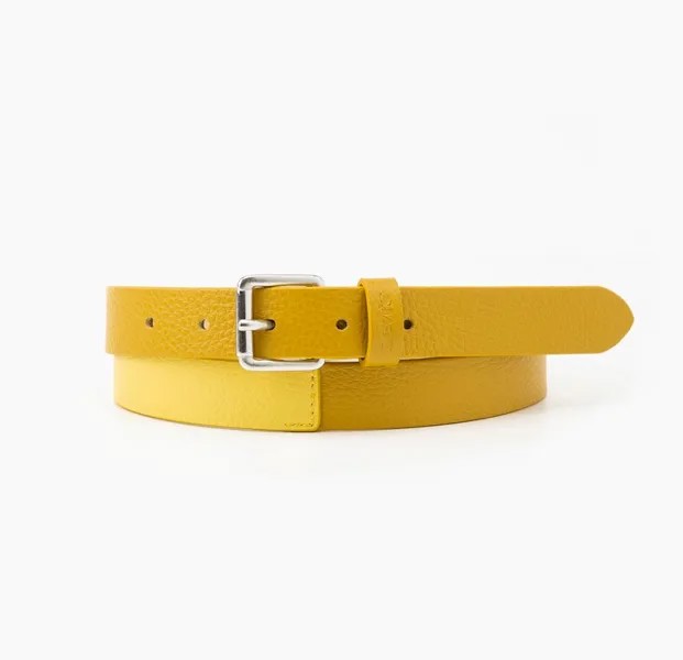 Ремень женский Levi's Women 2-Tone Belt Ov желтый, 80 см