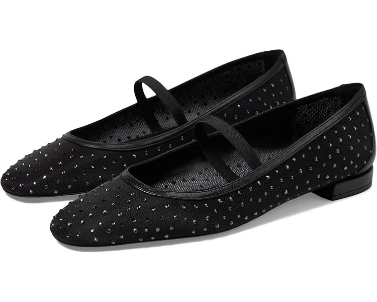 Туфли на плоской подошве Stuart Weitzman Arabella Flat, черный