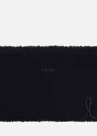 Шарф Levi's Sherpa Neck, цвет чёрный