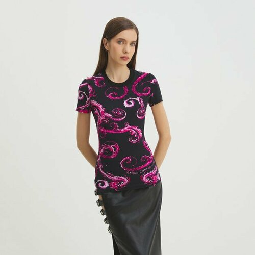 Футболка Versace Jeans Couture, размер S, черный