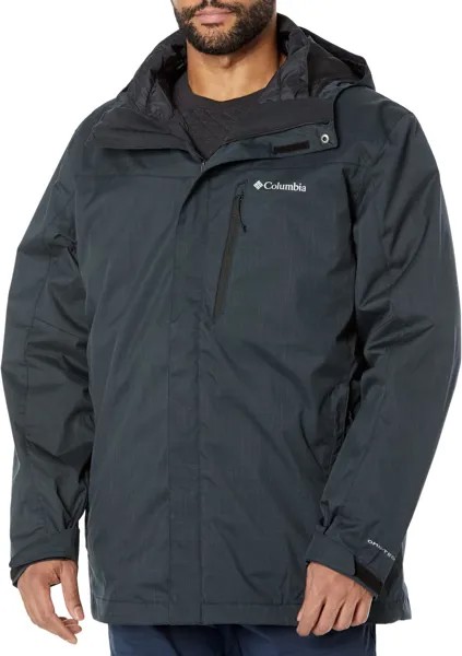 Куртка Big & Tall Whirlibird IV Interchange Jacket Columbia, цвет Black Melange