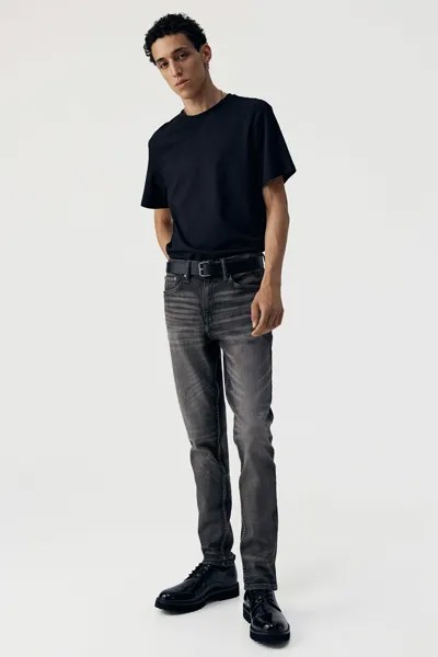 Узкие джинсы H&M, серый